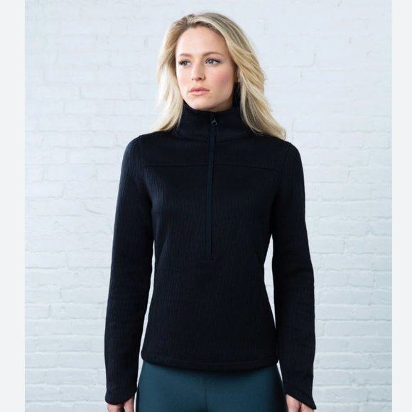 Crane & Lion Quilted Pullover - Picture 1 of 7